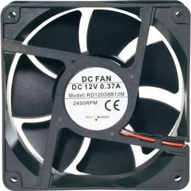 Vízálló ventilátor IP58, 24V, 120 x 120 x 38 mm, RD12038B24L1 Vízálló ventilátor IP58, 24V, 120 x 120 x 38 mm, RD12038B24L1