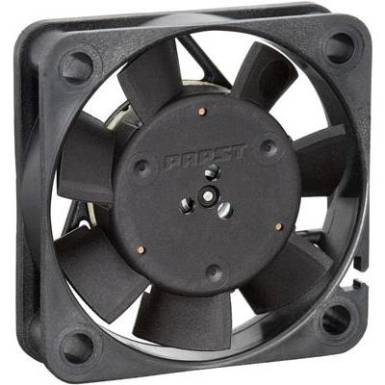 Minős&eacute;gi rack ventil&aacute;tor, 140 l/perc, 28 dBA, 40 x 40 x 10 mm, EBM Papst 412F