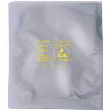 Antisztatikus ESD alkatrésztároló zacskó, árnyékolt védőtasak 152 mm x 254 mm Antisztatikus ESD alkatrésztároló zacskó, árnyékolt védőtasak 152 mm x 254 mm