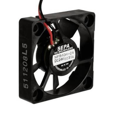 Nagy teljesítményű ventilátor 12V, golyóscsapágyazott, 40 x 40 x 10 mm, SEPA MFB40H12 Nagy teljesítményű ventilátor 12V, golyóscsapágyazott, 40 x 40 x 10 mm, SEPA MFB40H12