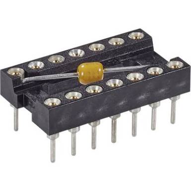 Precíziós IC foglalat kondenzátorral 8 pólusú Precíziós IC foglalat kondenzátorral 8 pólusú