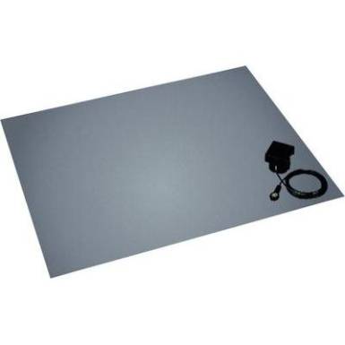 ESD antisztatikus padl&oacute;szőnyeg platinasz&uuml;rke 1500 x 1200 x 3.5 mm BJZ C-211 152 10,3