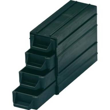 ESD alkatrésztároló doboz, egymásba csúsztatható alkatrésztároló 120 x 40 x 20 mm fekete BJZ C-188 054 ESD alkatrésztároló doboz, egymásba csúsztatható alkatrésztároló 120 x 40 x 20 mm fekete BJZ C-188 054