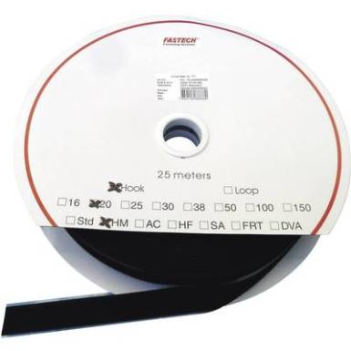 Öntapadó tépőzár szalag, 25 m x 30 mm, fekete, Fastech LOOP HM PS-A69 30MM Öntapadó tépőzár szalag, 25 m x 30 mm, fekete, Fastech LOOP HM PS-A69 30MM