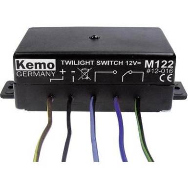 Kemo alkonykapcsoló modul, 12V/DC, M122 Kemo alkonykapcsoló modul, 12V/DC, M122