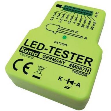LED teszter 9V/DC Kemo Electronic M087N LED teszter 9V/DC Kemo Electronic M087N