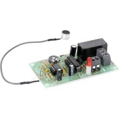 Tapskapcsoló kondenzátor mikrofonnal építőkészlet, max. 15 V/DC, Conrad Tapskapcsoló kondenzátor mikrofonnal építőkészlet, max. 15 V/DC, Conrad