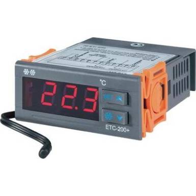 Beépíthető hőmérséklet kijelző és hőméréskletszabályzó modul 2 relés vezérléssel 230V/AC Voltcraft ETC-200 Beépíthető hőmérséklet kijelző és hőméréskletszabályzó modul 2 relés vezérléssel 230V/AC Voltcraft ETC-200
