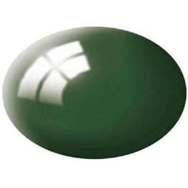 Fest&eacute;k, mohaz&ouml;ld, f&eacute;nyes, sz&iacute;nk&oacute;d: 62 RAL, sz&iacute;nk&oacute;d: 6005, 18 ml, Revell Aqua