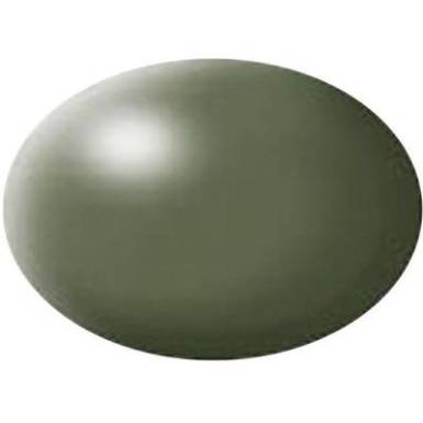 Fest&eacute;k, olivaz&ouml;ld, selyemmatt, sz&iacute;nk&oacute;d: 361 RAL, sz&iacute;nk&oacute;d: 6003, 18 ml, Revell Aqua