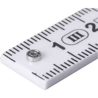 Modelcraft miniatűr golyóscsapágy, Ø6 x Ø2 x 2 mm Modelcraft miniatűr golyóscsapágy, Ø6 x Ø2 x 2 mm