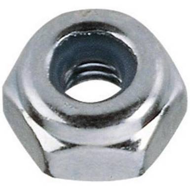 Toolcraft &ouml;nbiztos&iacute;t&oacute; hatlapfejű anya, horganyzott ac&eacute;l, M2, DIN 985, 10 db