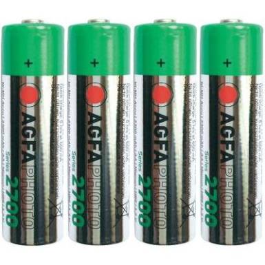 Agfa NiMh Ceruza akku készlet (AA) 2300 mAh, 4 db, 1,2 V, HR6, HR06 Agfa NiMh Ceruza akku készlet (AA) 2300 mAh, 4 db, 1,2 V, HR6, HR06