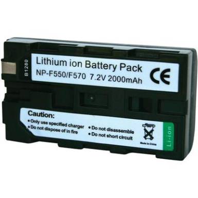 NP-F550 Sony kamera akku 7,2 V 2000 mAh, Conrad energy NP-F550 Sony kamera akku 7,2 V 2000 mAh, Conrad energy
