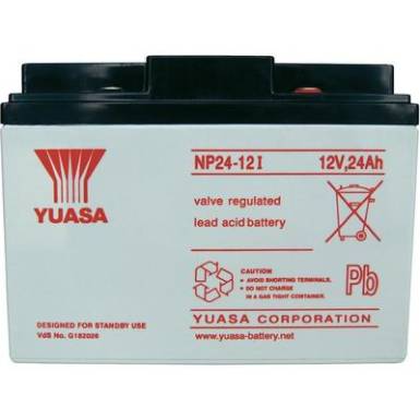 YUASA zselés akkumulátor, 12 V 24 Ah YUASA zselés akkumulátor, 12 V 24 Ah