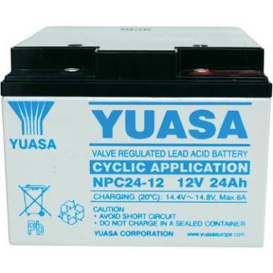 Ólomakku NPC 12V 24 Ah YUASA Ólomakku NPC 12V 24 Ah YUASA