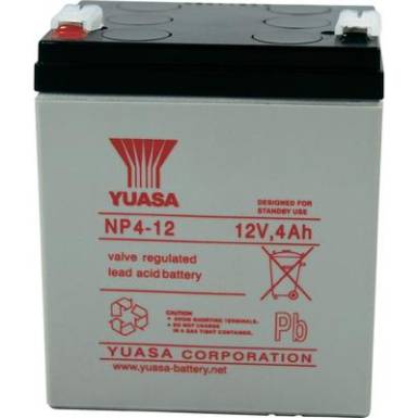 YUASA zselés akkumulátor, 12 V 4 Ah YUASA zselés akkumulátor, 12 V 4 Ah