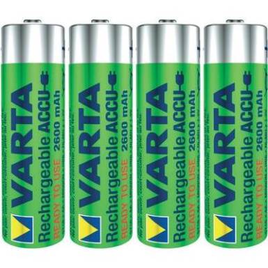 Varta professional Ready2Use ceruzaakku (AA), 2600mAh, 4 db Varta professional Ready2Use ceruzaakku (AA), 2600mAh, 4 db