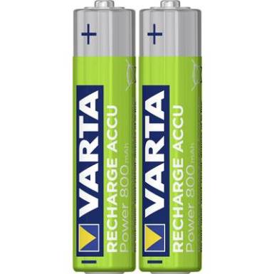 Mikro ceruza (AAA) NiMH akkucsomag 2db 800 mAh 1.2 V Varta Ready2Use HR03