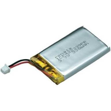 Renata l&iacute;tium-polimer akku 3,7 V, 340 mAh, 40,5 x 23,7 x 4,5 mm, ICP422339PR
