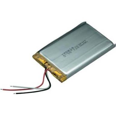 Renata l&iacute;tium-polimer akku 3,7 V, 1320 mAh, 61 x 37,5 x 5,95 mm, ICP543759PMT