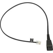 CABLE W/ QD TO RJ10 PLUG SIEMENS-BELEGUNG 0 5M