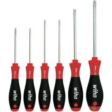 Lyukas torx csavarhúzó készlet, 6 részes, Wiha SoftFinish 24506 Lyukas torx csavarhúzó készlet, 6 részes, Wiha SoftFinish 24506