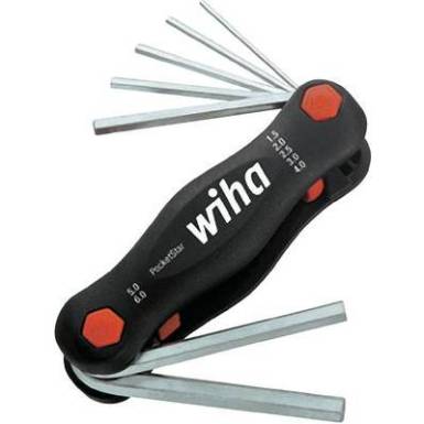 Hatlapú imbuszkulcs készlet, 7 részes, Wiha PocketStar 23035 Hatlapú imbuszkulcs készlet, 7 részes, Wiha PocketStar 23035