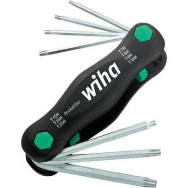 Lyukas torx készlet, 7 részes, Wiha PocketStar 25128 Lyukas torx készlet, 7 részes, Wiha PocketStar 25128