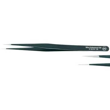 Műszerész csipesz, alkatrészfogó csipesz 135 mm hosszú Wiha ESD 32326 Műszerész csipesz, alkatrészfogó csipesz 135 mm hosszú Wiha ESD 32326