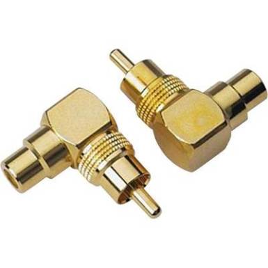Könyökös RCA adapter Könyökös RCA adapter