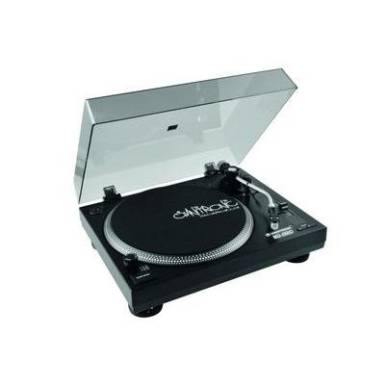 DJ lemezj&aacute;tsz&oacute;, fekete, Omnitronic BD-1350