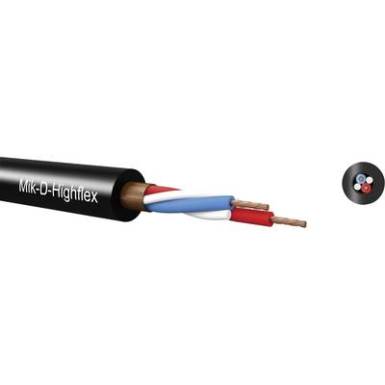 Mik-D-Classic mikrofonkábel csavart árnyékolással 2 x 0.22 mm² fekete méteráru Kabeltronik Mik-D-Classic mikrofonkábel csavart árnyékolással 2 x 0.22 mm² fekete méteráru Kabeltronik