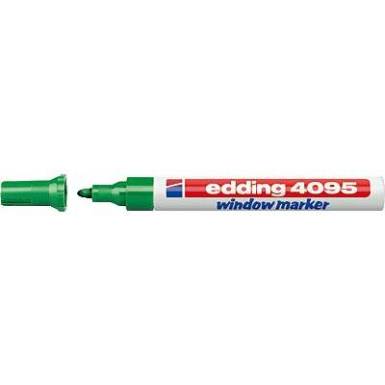 Ablakfestő marker, üveghez, zöld, Edding 4095 Ablakfestő marker, üveghez, zöld, Edding 4095