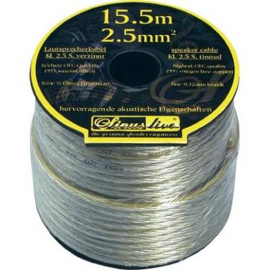 Hangszórókábel 15,5 m, 2,5 mm², Sinus Live Hangszórókábel 15,5 m, 2,5 mm², Sinus Live
