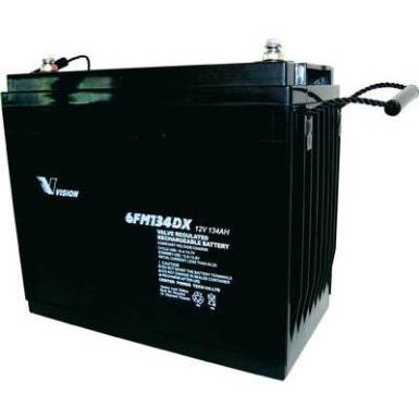 Ólomakku 12 V 134 Ah Vision Akkus 6FM134DX, Vision 6FM134DX Ólomzselés (AGM) 341 x 287 x 173 mm ,Ciklusálló Ólomakku 12 V 134 Ah Vision Akkus 6FM134DX, Vision 6FM134DX Ólomzselés (AGM) 341 x 287 x 173 mm ,Ciklusálló