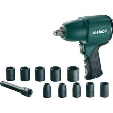 Metabo kompresszoros ker&eacute;kanya csavaroz&oacute; (1/2) 12,5mm DSSW 360 Set 6.04118.50