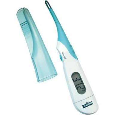 Braun digitális lázmérő hajlékony mérőfejjel PRT1000CE Braun digitális lázmérő hajlékony mérőfejjel PRT1000CE