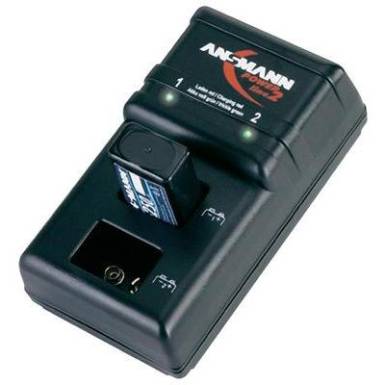 Ansmann Töltőkészülék 9V-os akkuhoz, Powerline 2 5107043-510 Powerline 2 Ansmann Töltőkészülék 9V-os akkuhoz, Powerline 2 5107043-510 Powerline 2