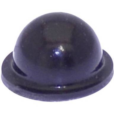 TOOLCRAFT Elasztikus puffer, &ouml;ntapad&oacute; PD2055SW (&Oslash; x Ma) 9.6 mm x 5.4 mm fekete