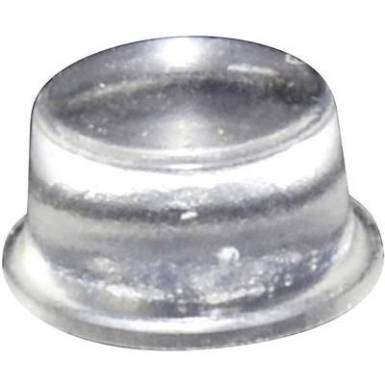 TOOLCRAFT Elasztikus puffer, &ouml;ntapad&oacute; PD2128C (&Oslash; x Ma) 12.7 mm x 6.2 mm &aacute;tl&aacute;tsz&oacute;