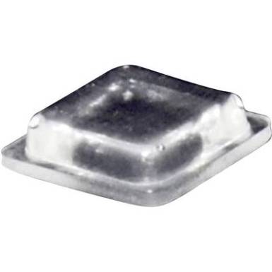 TOOLCRAFT Elasztikus puffer, &ouml;ntapad&oacute; PD2100C (H x Sz x Ma) 10 x 10 x 2.5 mm &aacute;tl&aacute;tsz&oacute;