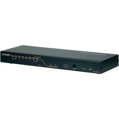8 portos KVM switch RJ45 Cat 5e/6 kimenetekkel Aten KH2508A-AX-G