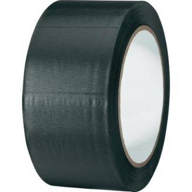 T&ouml;bbc&eacute;l&uacute; PVC ragaszt&oacute;szalag (H x Sz) 33 m x 50 mm, fekete PVC 832450S-C TOOLCRAFT, tartalom: 1 tekercs