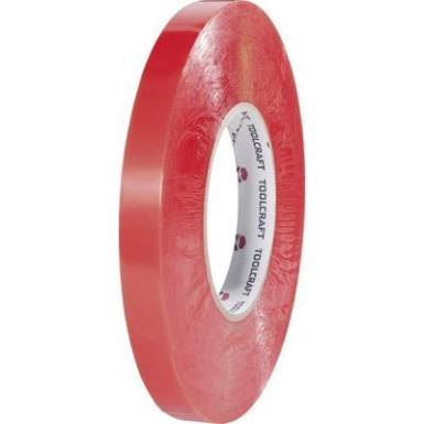 Kétoldalas ragasztó szalag 50 m x 15 mm átlátszó 832450B-C TOOLCRAFT, tartalom: 1 tekercs Kétoldalas ragasztó szalag 50 m x 15 mm átlátszó 832450B-C TOOLCRAFT, tartalom: 1 tekercs