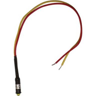 LED-es jelzől&aacute;mpa Snap-In, feh&eacute;r 24 - 28 V/DC LED 3 mm, Barthelme 52032815