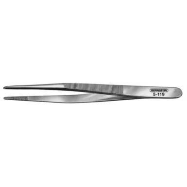 Nikkelezett ékszerész csipesz lekerekített heggyel, 140 mm, Bernstein 5-119 Nikkelezett ékszerész csipesz lekerekített heggyel, 140 mm, Bernstein 5-119