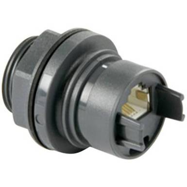 Beépíthető csatlakozóaljzat, termoplasztikus RJ45 PXP6033/TP ESKA Bulgin Tartalom: 1 db Beépíthető csatlakozóaljzat, termoplasztikus RJ45 PXP6033/TP ESKA Bulgin Tartalom: 1 db