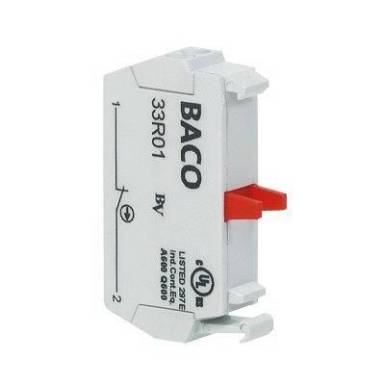 &Eacute;rintkező elem 600 V 10 A, 1 x ki/(be), csavaros, BACO 33R10