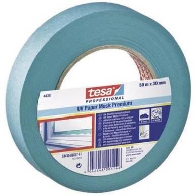 UV &aacute;ll&oacute; maszkol&oacute; szalag 50 m x 25 mm, TESA tesakrepp 4438-15-00